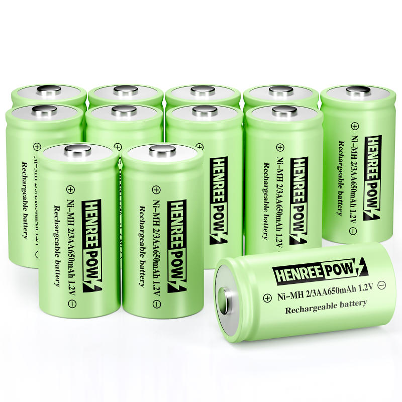 Henreepow 1,2V 600mah AA ni-MH Регаментируемые батареи