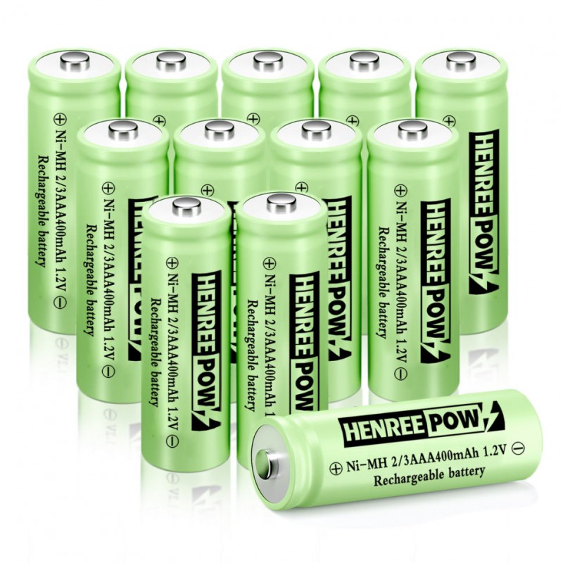 Henreepow ni-mh 2/3 aaa aaa rechargisteable Batteries